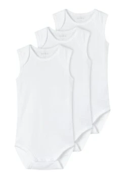 NAME IT Nbnbody Tank Unisex 3 Pack - Body - White