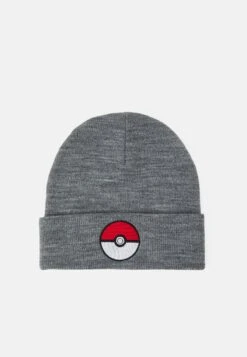 NAME IT Nkmskjalm Pokemon Hat Box Sky Unisex - Muts - Grey Melange