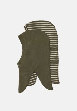 NAME IT Nmmmoe Balaclava 2 Pack Unisex - Muts - Olive Night