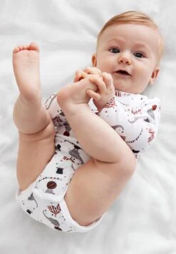 NAME IT Nbnbody Circus 3 Pack Unisex - Body - Grey Melange