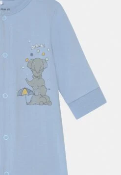 NAME IT Nbnpari Suit Feet - Kruippakje - Cashmere Blue -Name It 5b1e00acd9b741b38004535631fe9e65