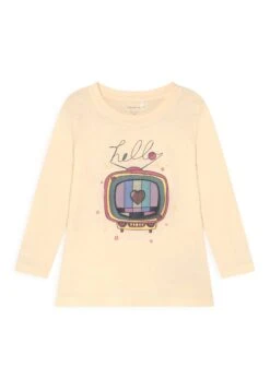 NAME IT Nmfleela Top - Longsleeve - Buttercream