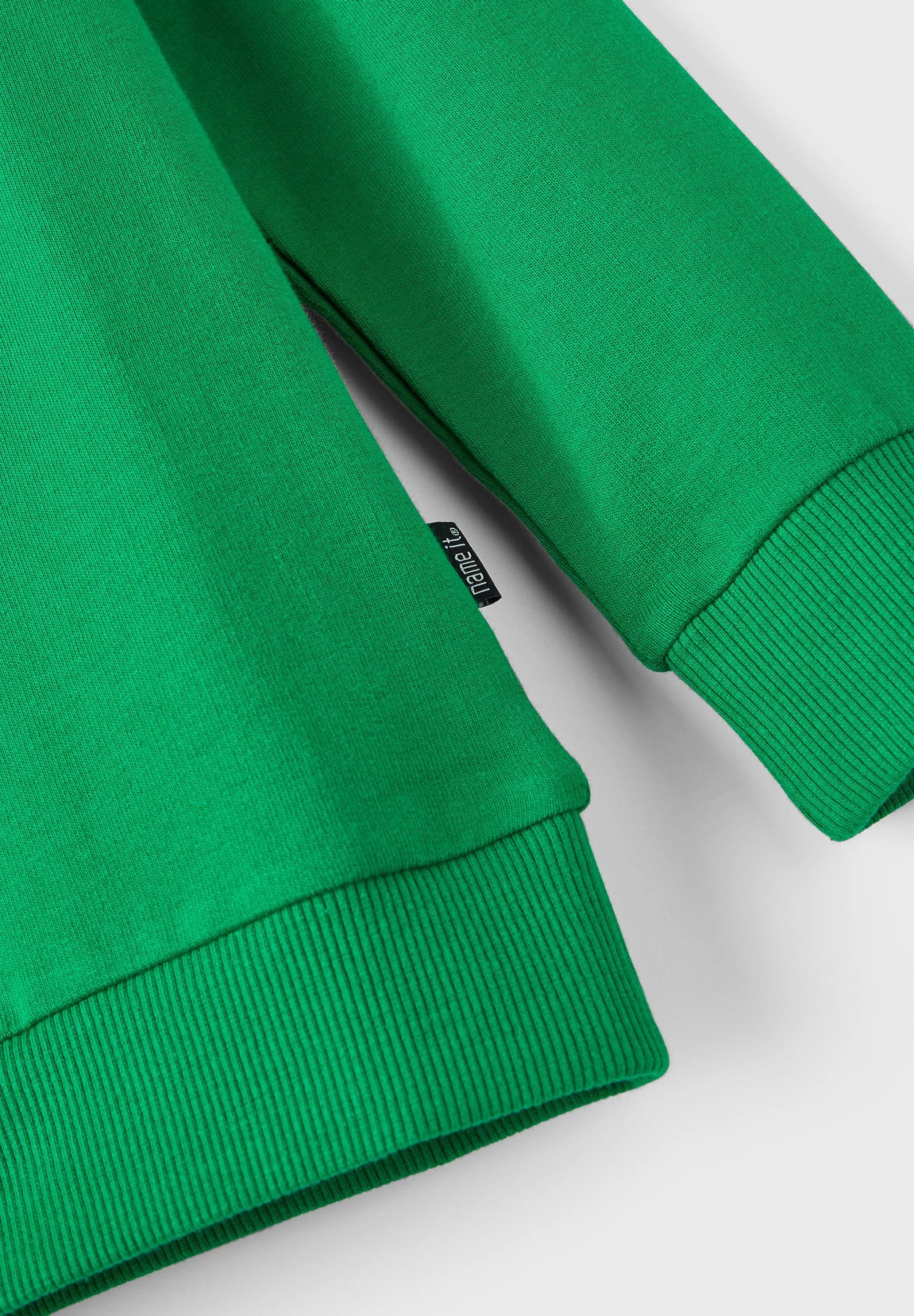 NAME IT Nkmnesweat Hood - Hoodie - Green Tambourine 5 NAME IT Nkmnesweat Hood - Hoodie - Green Tambourine - Afbeelding 3