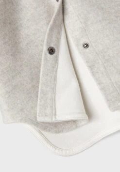 NAME IT Nknneloa Overshirt Unisex - Overhemdblouse - Grey Melange -Name It 6002937ad3884d548e7ceb578e05b5f2