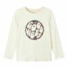 NAME IT Mit Langen Ärmeln Print - Longsleeve - Buttercream
