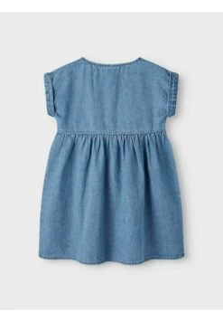 NAME IT Kurzärmeliges - Spijkerjurk - Medium Blue Denim -Name It 61518d3d590e41318a224a14904f3158