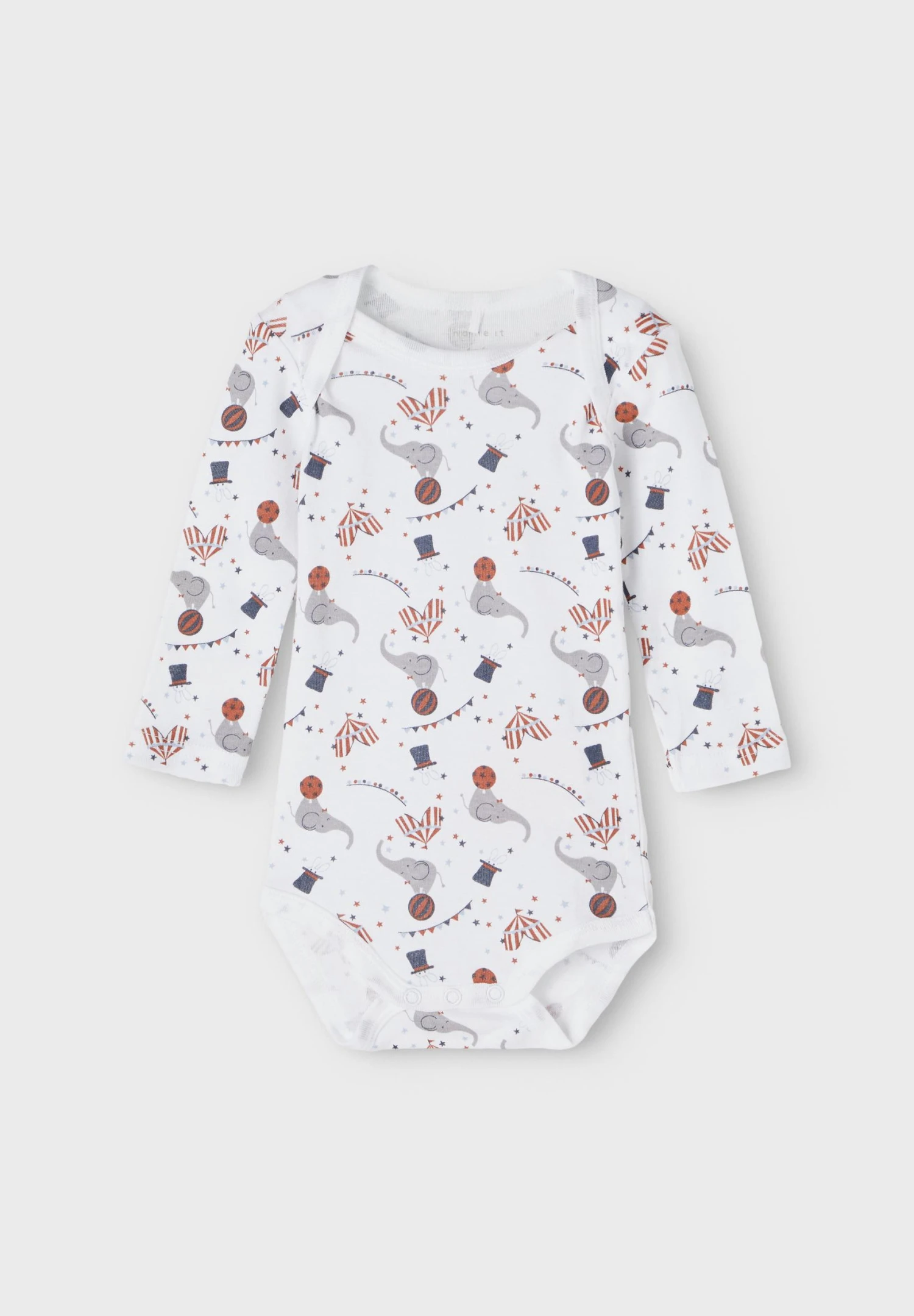 NAME IT Nbnbody Circus 3 Pack Unisex - Body - Grey Melange 7 NAME IT Nbnbody Circus 3 Pack Unisex - Body - Grey Melange - Afbeelding 5