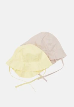 NAME IT Nmfzanny Uv Hat With Earflaps 2 Pack - Hoed - Double Cream/Rose Smoke