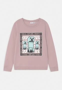 NAME IT Nkfjassana Minecraft Bioworld- Sweater - Burnished Lilac