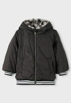 NAME IT Reversible Jacket - Winterjas - Gull -Name It 6a8d06fdc54344e094dbb3e8df31f734