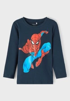 NAME IT Nmmoktav SpidermanMar - Longsleeve - Dark Sapphire -Name It 6b33eec229d74e0ca02d6add8f4d0a83
