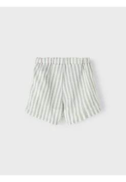 NAME IT Gestreifte - Shorts - Dried Sage -Name It 6b34b623f6114c5b9251a931894038b2