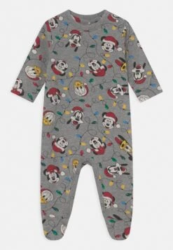 NAME IT Mickey Orane Nightsuit Unisex - Kruippakje - Grey Melange
