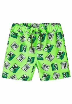 NAME IT Nkmmjolmer Minecraft Bio - Zwemshorts - Green Gecko