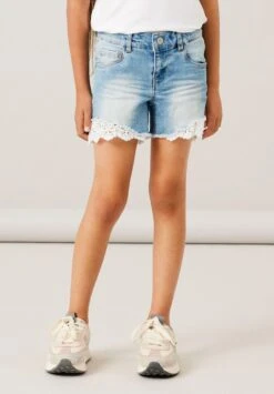 NAME IT Salli - Jeansshort - Medium Blue Denim