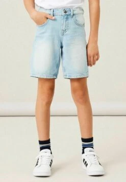 NAME IT Jeansshort - Light Blue Denim