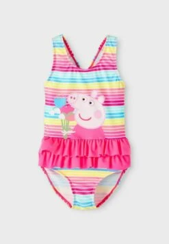 NAME IT Peppa Wutz - Badpak - Knockout Pink -Name It 7125cd64440a46029bcdfcf2f891fe30