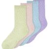NAME IT Nkftierra 4 Pack - Sokken - Sand Verbena