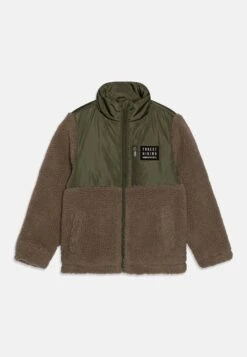 NAME IT Nkmmikarlo Teddy - Winterjas - Weathered Teak