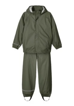 NAME IT Nkndry Rain Unisex Set - Regenjas - Thyme