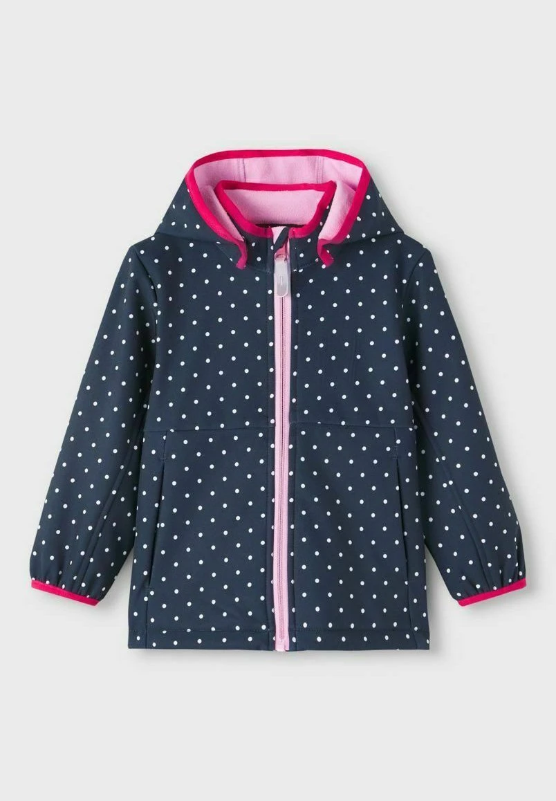 NAME IT Malta - Softshelljas - Dark Sapphire 6 NAME IT Malta - Softshelljas - Dark Sapphire - Afbeelding 4