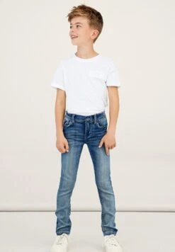 NAME IT Nkmtheo- Slim Fit Jeans - Medium Blue Denim