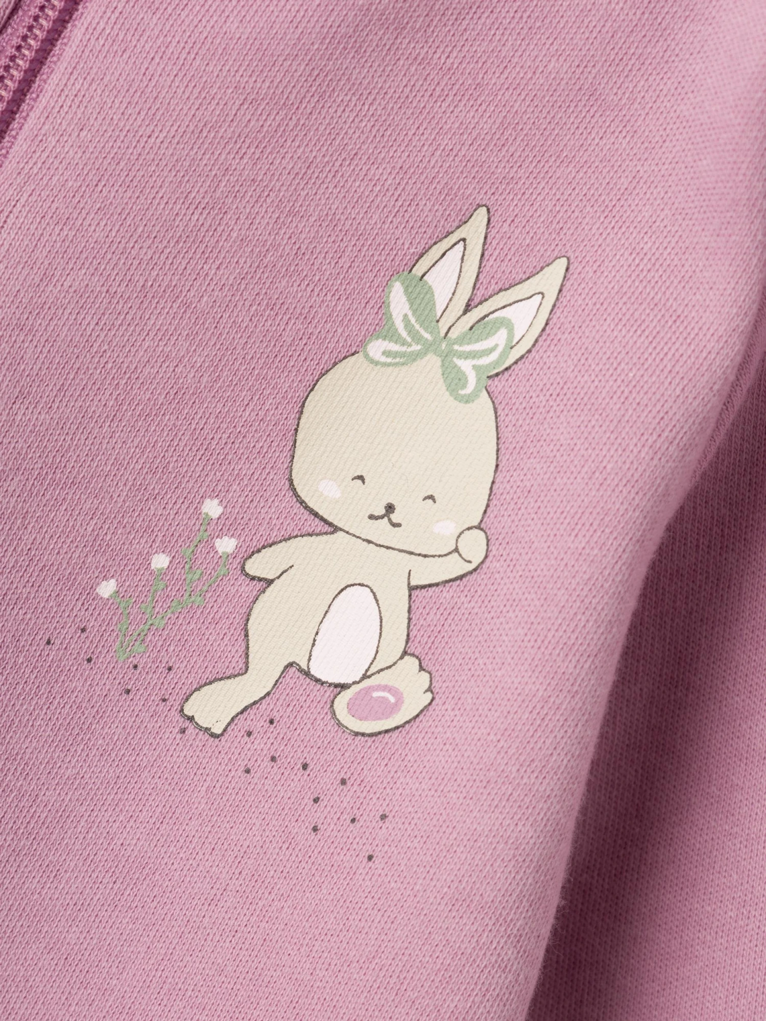 NAME IT Nbfnightsuit Zip Rabbit- Pyjama - Orchid Haze 6 NAME IT Nbfnightsuit Zip Rabbit- Pyjama - Orchid Haze - Afbeelding 4