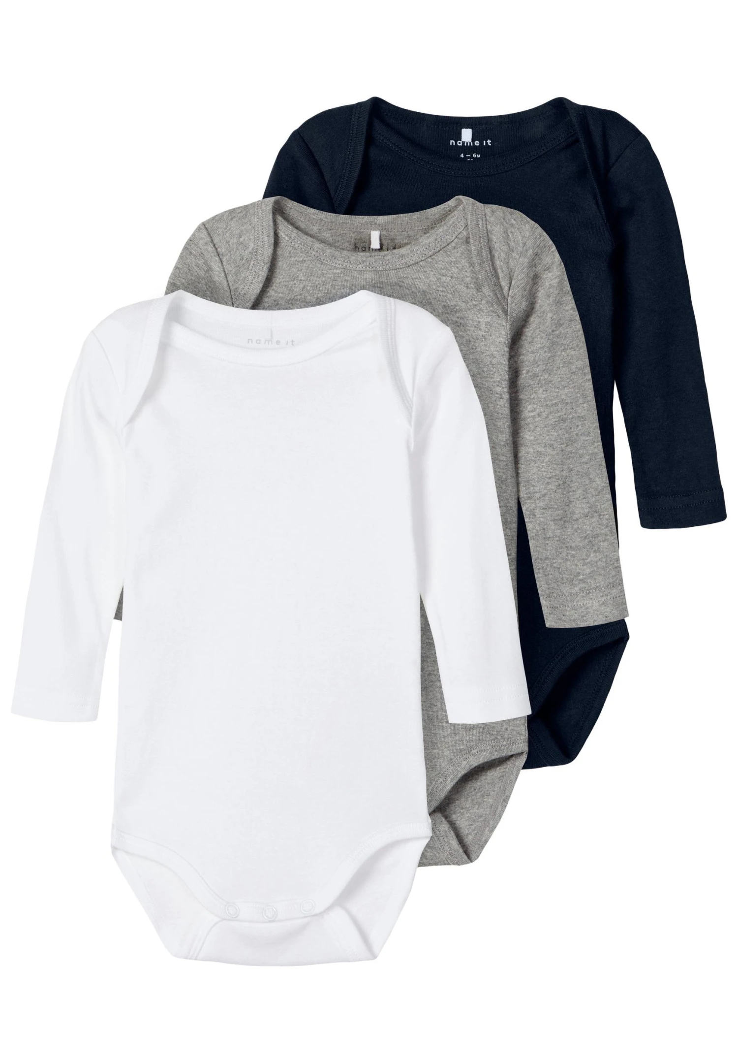 NAME IT Nbnbody Unisex 3 Pack - Body - Dark Blue 5 NAME IT Nbnbody Unisex 3 Pack - Body - Dark Blue - Afbeelding 3