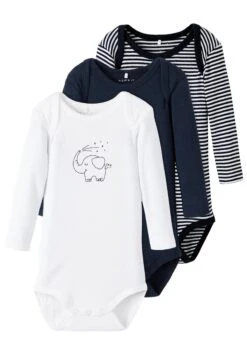 NAME IT Nbnbody Core Unisex 3 Pack - Body - Dark Sapphire -Name It 81f132f8ea81454b82d3c7199a7ee5ca