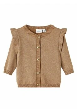 NAME IT Glitzer - Vest - Toasted Coconut