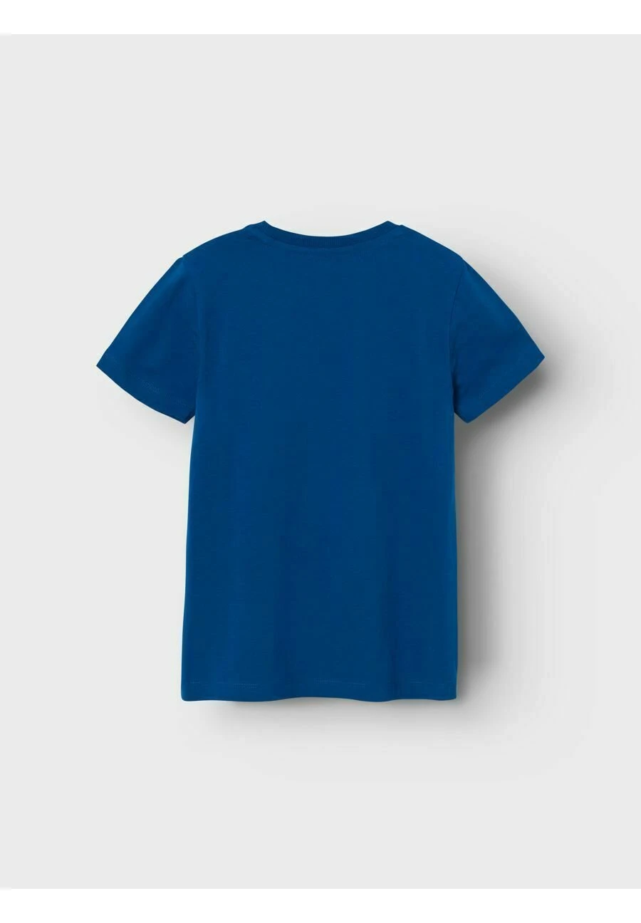 NAME IT Regular Fit - T-Shirt Print - True Blue 4 NAME IT Regular Fit - T-Shirt Print - True Blue - Afbeelding 2