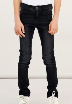 NAME IT Nkmtheo Pant - Jeans Skinny Fit - Black Denim