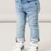 NAME IT Nmmben - Slim Fit Jeans - Light Blue