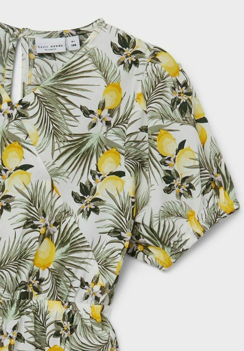 NAME IT Print - Jurk - White Alyssum 5 NAME IT Print - Jurk - White Alyssum - Afbeelding 3