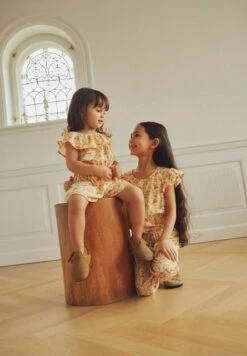 NAME IT Print - Jumpsuit - Créme De Pêche