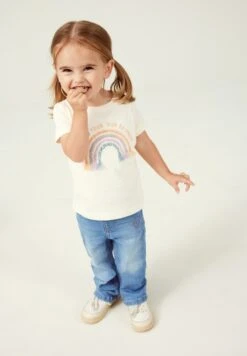 NAME IT Nmfrose3166-Mt L - Straight Leg Jeans - Medium Blue Denim