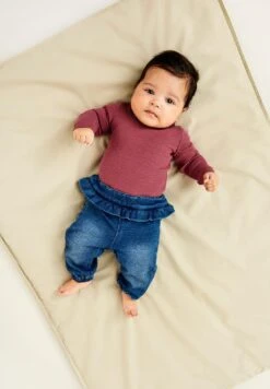 NAME IT Nbfbibi Pant- Broek - Dark Blue Denim