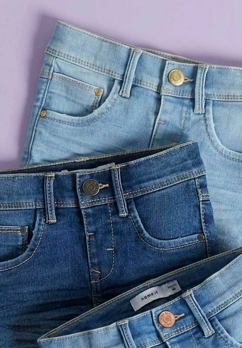 NAME IT Nmfsalli- Jeansshort - Light Blue Denim 7 NAME IT Nmfsalli- Jeansshort - Light Blue Denim - Afbeelding 5