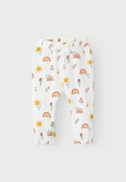NAME IT Nbfhania Pant - Broek - Bright White -Name It 98f27d3e7d7d4ecea777365345394a83