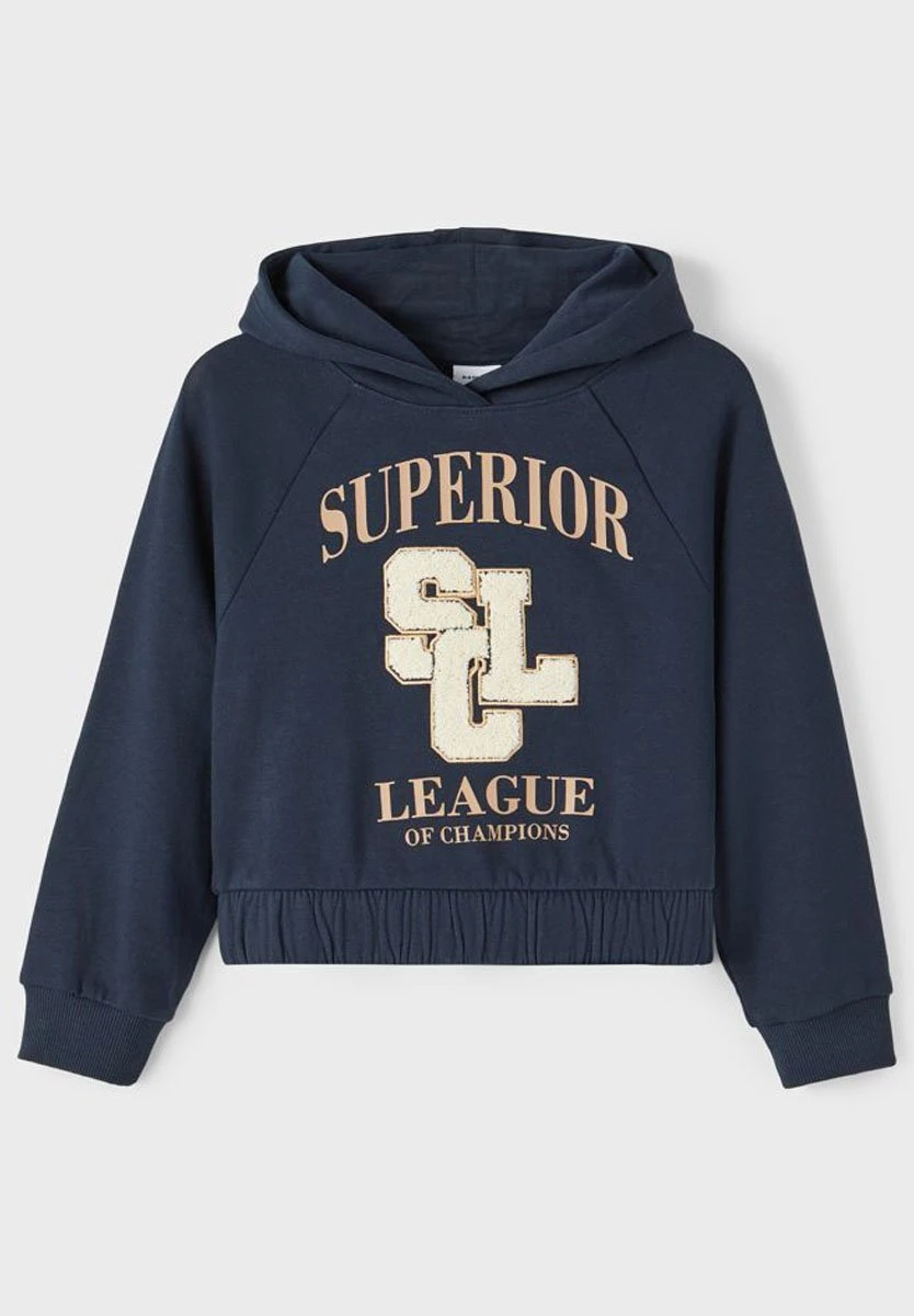 NAME IT Nkfrilko Ls Loose Wh Bru - Sweater - Dark Sapphire 6 NAME IT Nkfrilko Ls Loose Wh Bru - Sweater - Dark Sapphire - Afbeelding 4