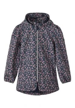 NAME IT Small Flower - Regenjas - Dark Sapphire