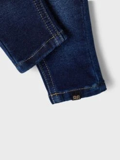 NAME IT Nbmsilas Slim Swe Jeans 7025-Tr- Jeans Skinny Fit - Dark Blue Denim -Name It 9aea7cf89c7f49d6ad350d005ec1c140