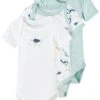 NAME IT Nbmbody Undersea 3 Pack - Body - Blue -Name It 9b26bf9c4f054f009a947213c332ce94