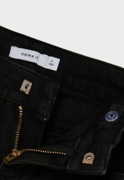 NAME IT Nkfrose Wide- Straight Leg Jeans - Black Denim -Name It 9b89045e46404811b00a0526a6570939