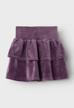 NAME IT Velours - Plooirok - Arctic Dusk -Name It 9ff8ad1ba77b483ab6acce29aeb6bda4