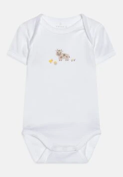 NAME IT Farm Animals Unisex 2 Pack - Body - Bright White -Name It a1269391186348678af4e0a6e64b8f7b