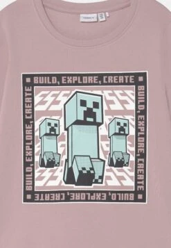 NAME IT Nkfjassana Minecraft Bioworld- Sweater - Burnished Lilac -Name It a1afed4a17504645ba7c9e96b93f3158