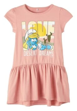 NAME IT Nmfanina Smurfs Ss - Jerseyjurk - Rose Tan