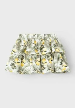 NAME IT Print - A-Lijn Rok - White Alyssum -Name It a56f44d8488b4ba8b89d7586497faba4