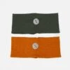 NAME IT Nknmaxi Headband 2 Pack Unisex - Oorwarmers - Deep Forest/Pumpkin Spice